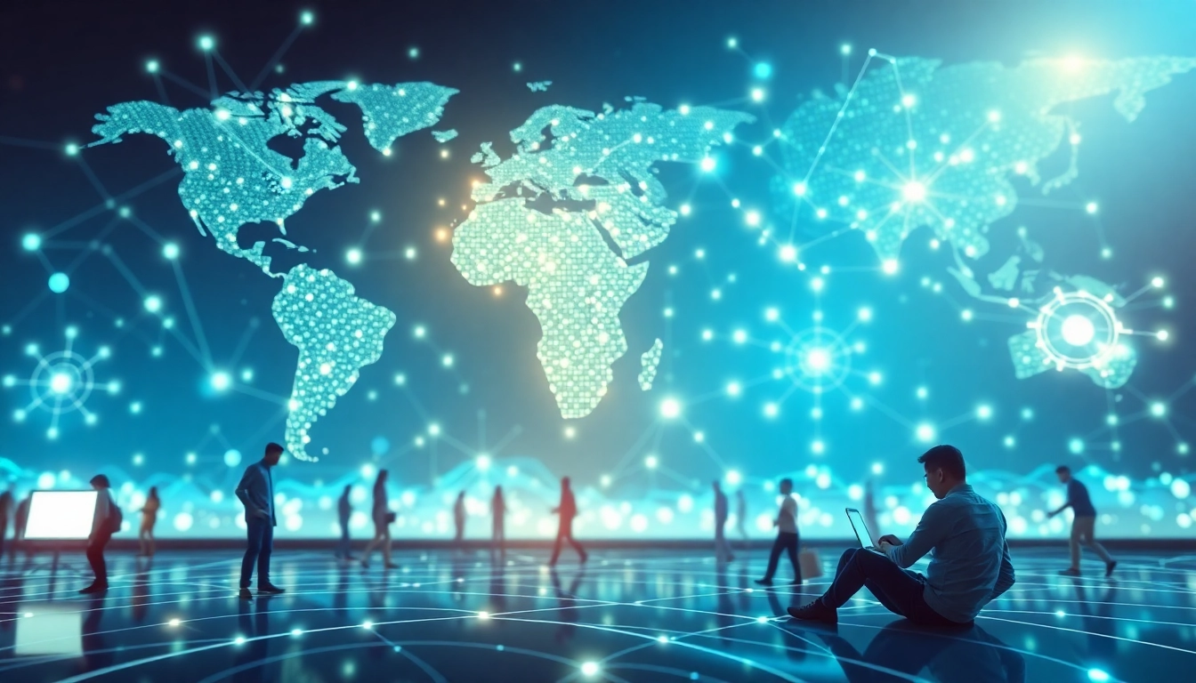 快连官网 showcasing global digital connectivity and user-friendly network services