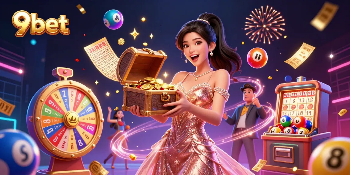 Experience thrill and excitement with 9bet's vibrant casino scene full of treasures and games.