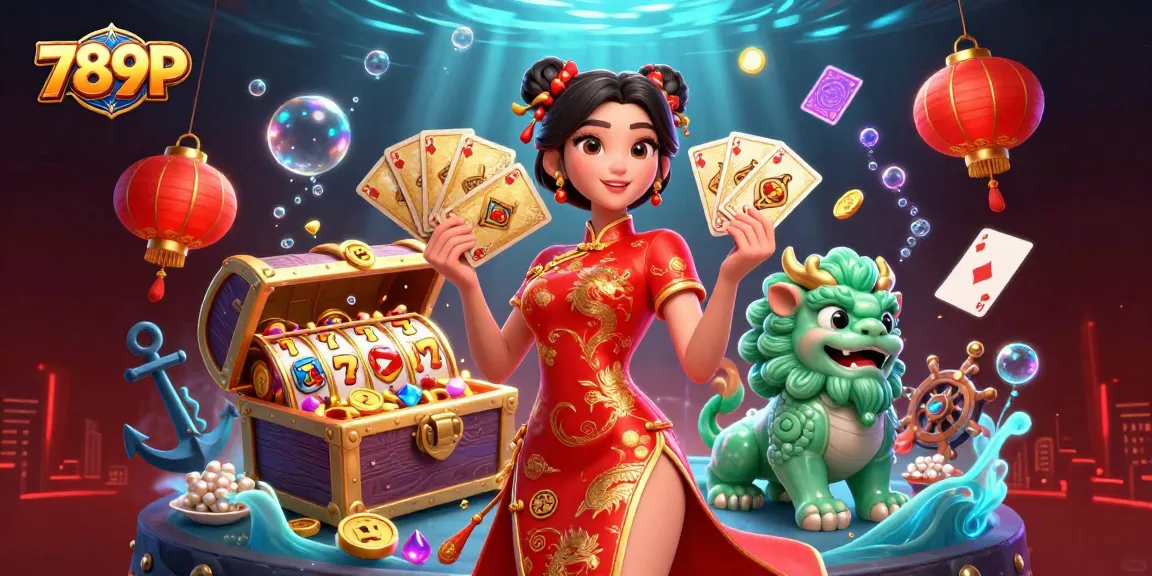 Experience high-stakes adventure with 789P, featuring a captivating scene of vibrant casino elements.