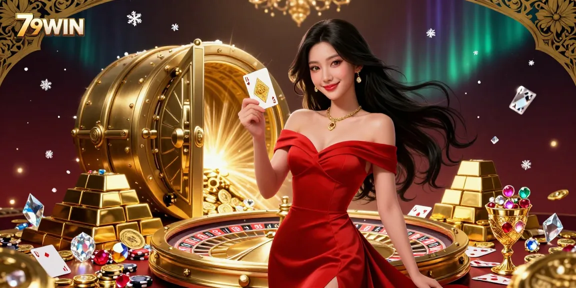 Experience the excitement of 79WIN casino with stunning visuals, vibrant characters, and dynamic gaming elements.