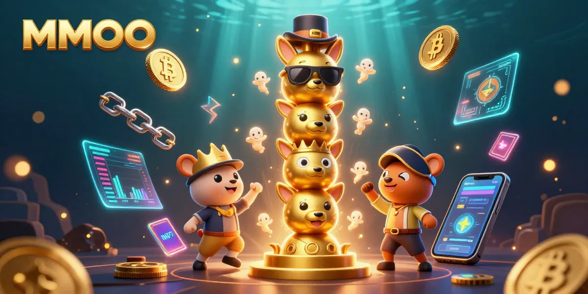 Engage with MMOO's thrilling gaming experience featuring vibrant and dynamic casino elements in a rich 3D scene.