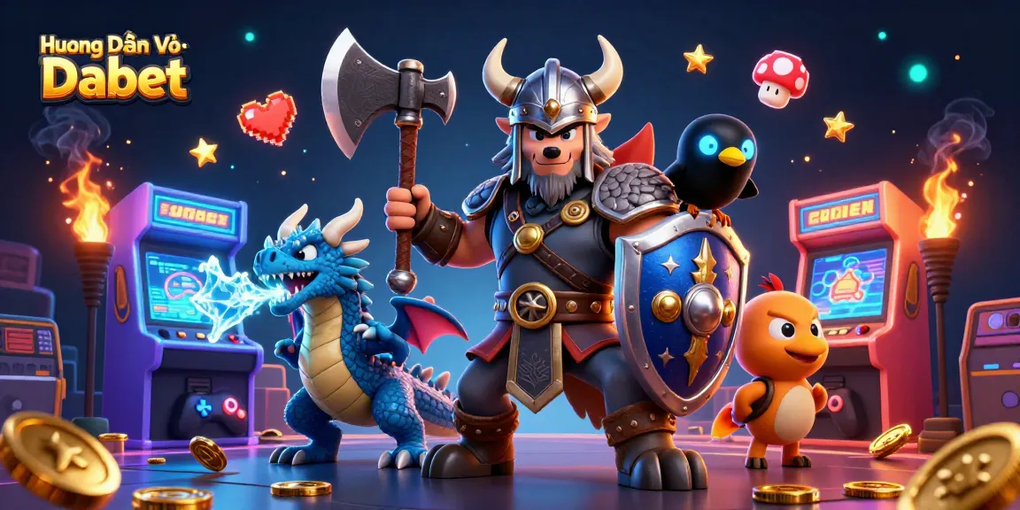 Engage in thrilling strategies with Hướng Dẫn Vào Dabet showcasing vibrant 3D casino elements.