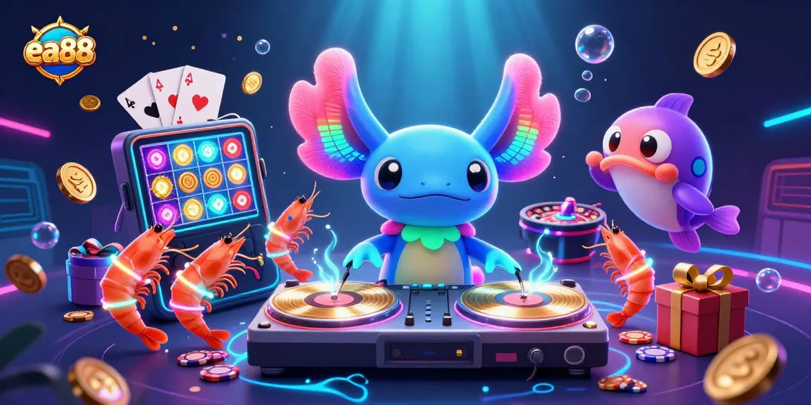 ea88 offers electrifying gaming with vibrant characters and dynamic casino action.
